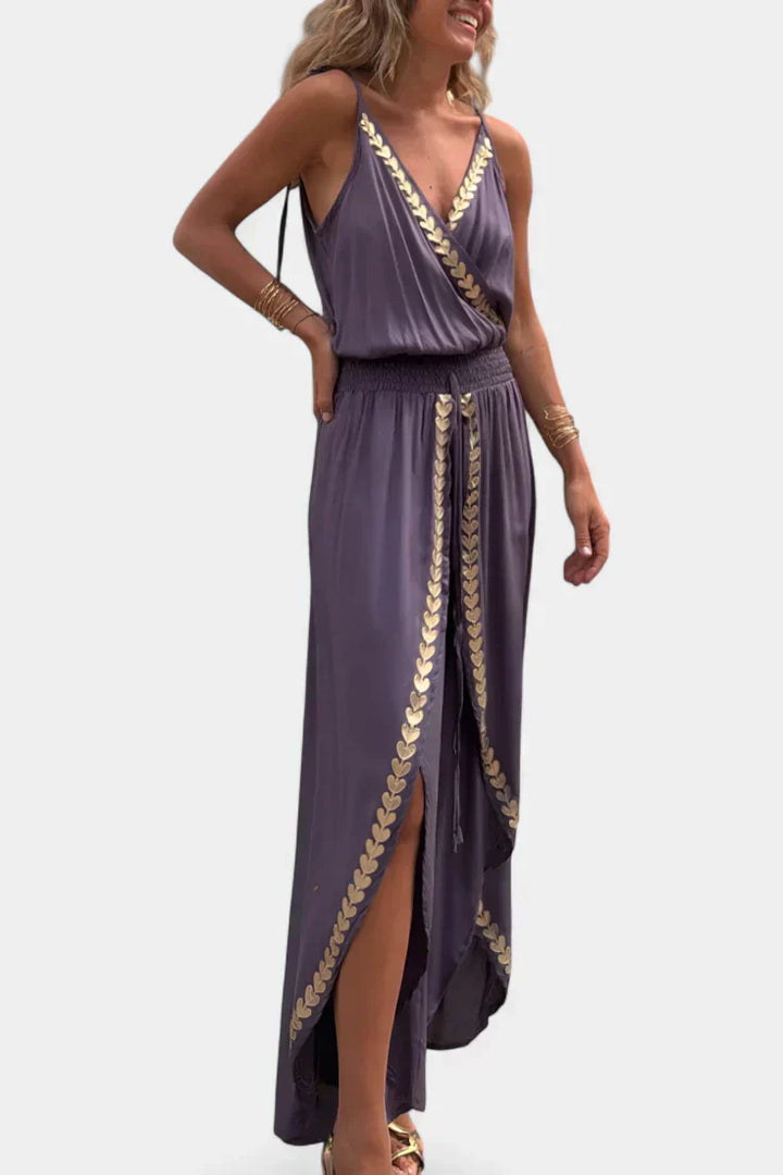 Lorena - Mono con Detalles Dorados