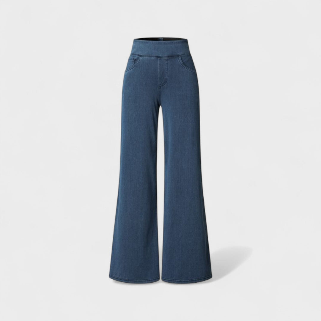 Irene - Pantalones vaqueros de corte ancho