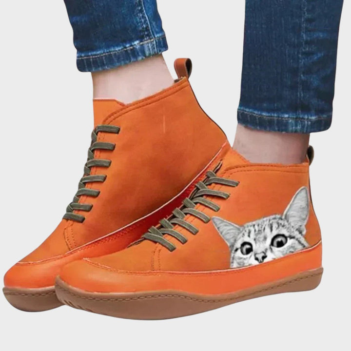 Mia |  Botines de Piel