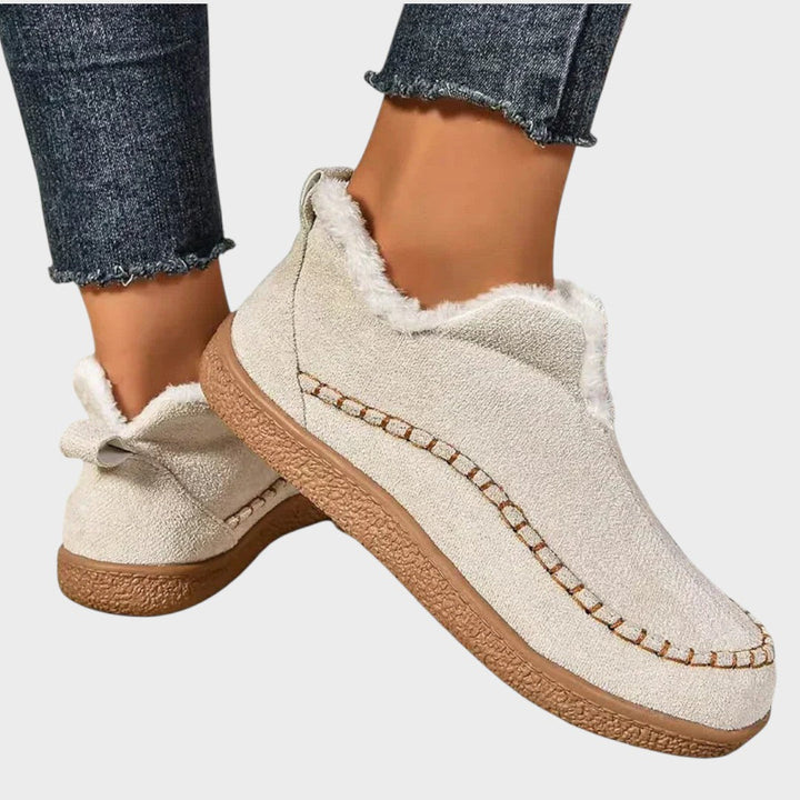 Maria | Botines Ortopédicas Con Pelo