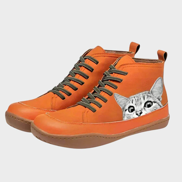 Mia |  Botines de Piel