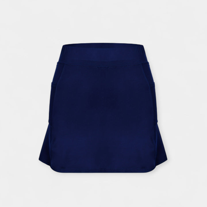 Pantalones Cortos Altos con Falda