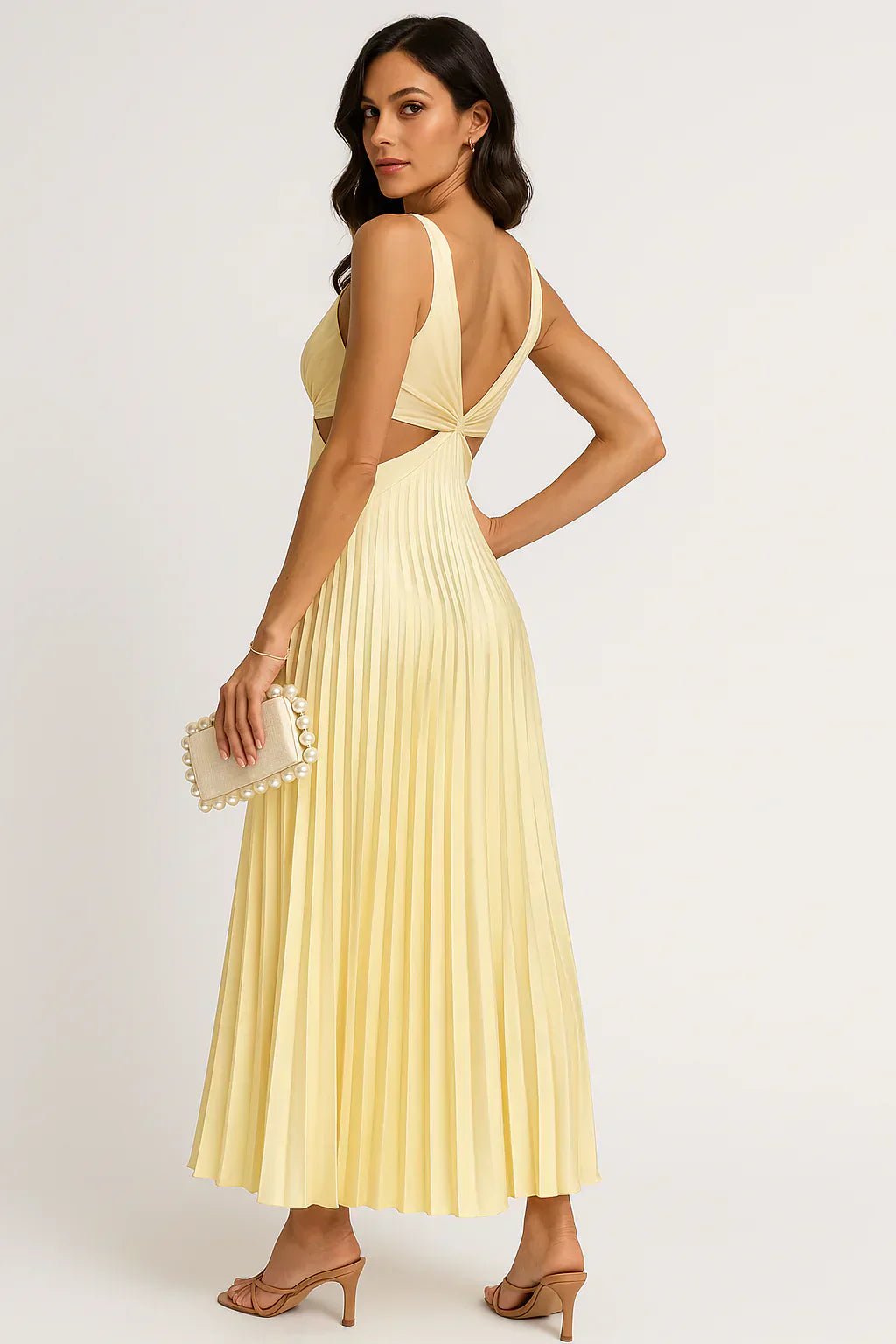Camila - Vestido Sin Mangas Midi