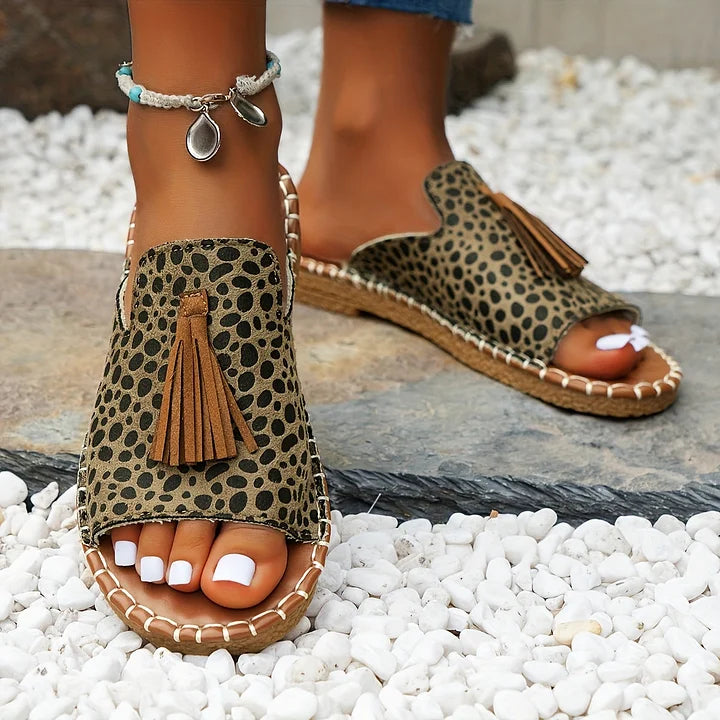 Leena - Sandalias Ortopédicas Planas Confortables