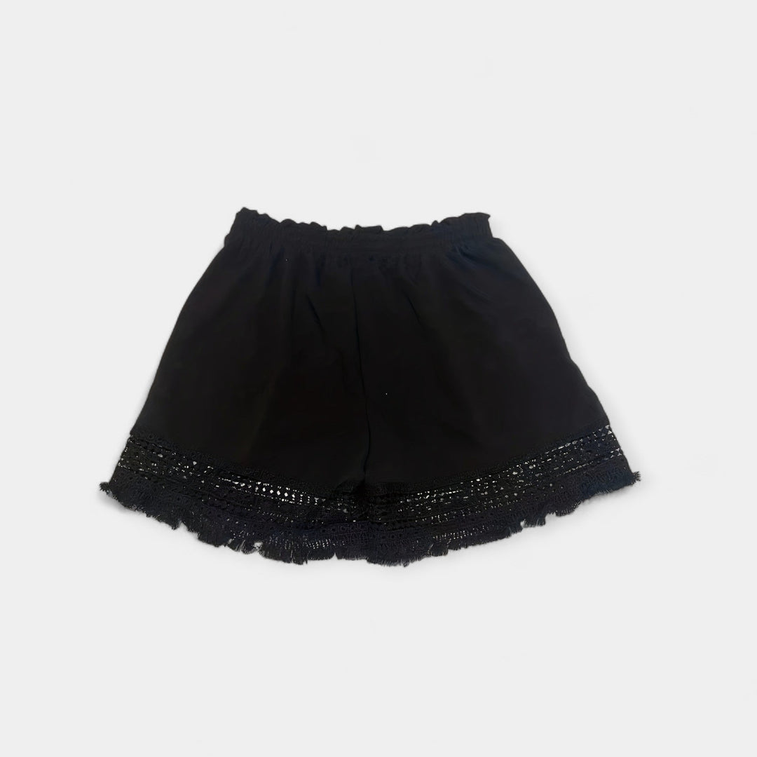 Pantalones Cortos de Encaje