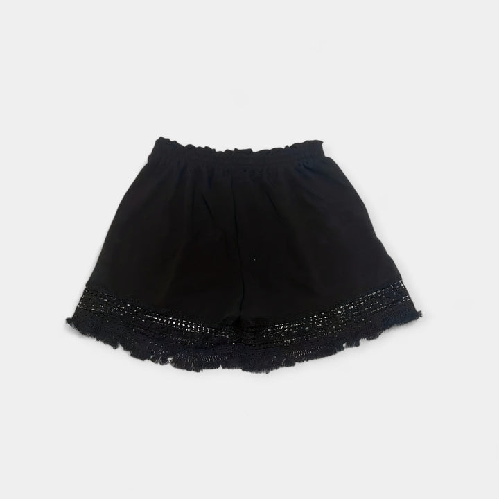 Pantalones Cortos de Encaje