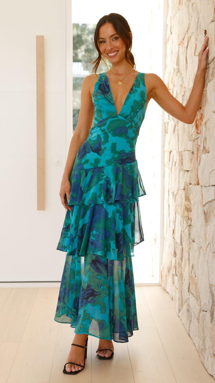 Eli - Vestido Maxi Elegante Verano