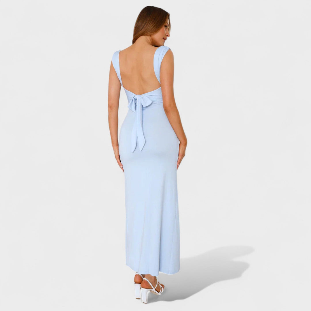 Sarela - Vestido largo con espalda descubierta