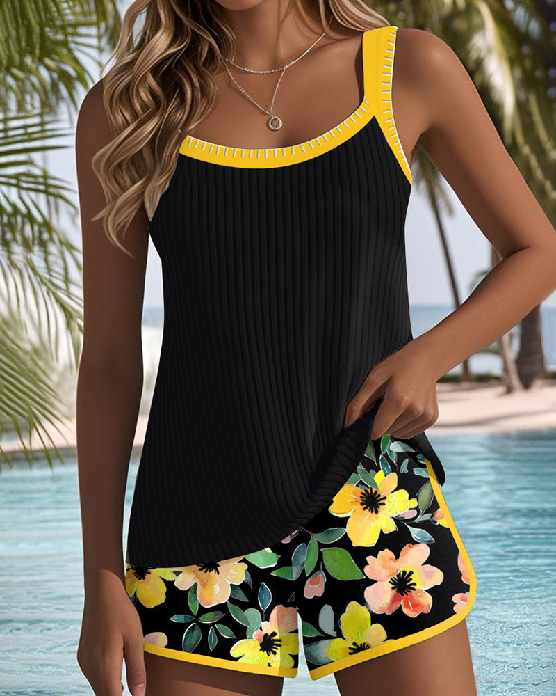 Adelaida - Tankini Elegante de Dos Piezas