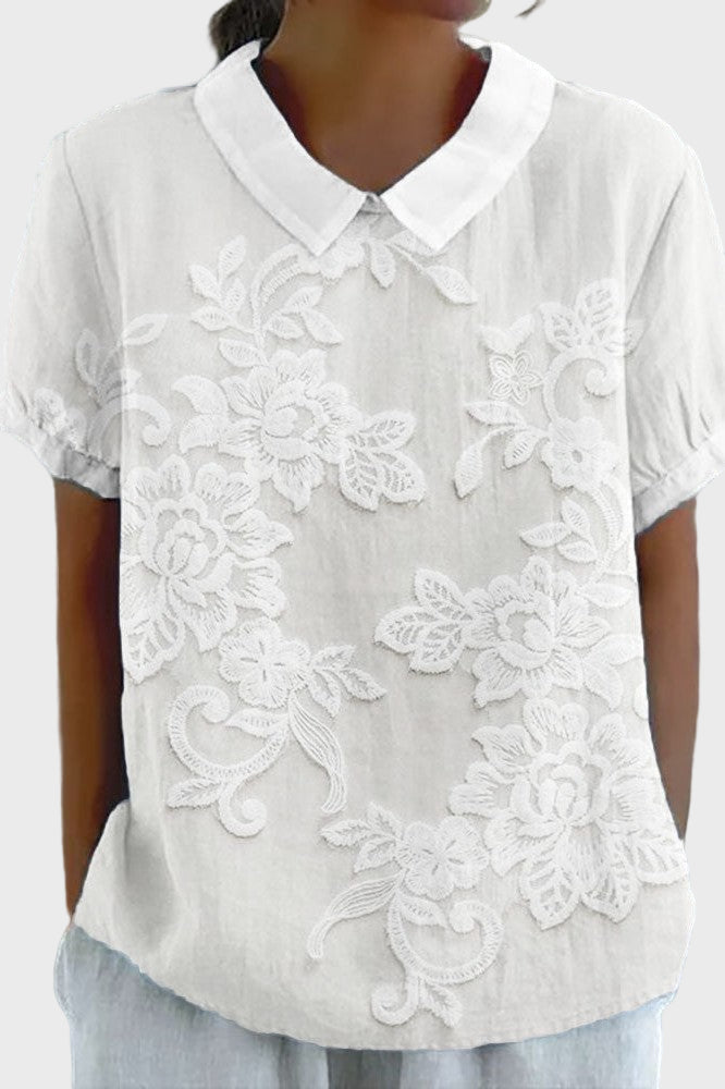 Lily - Blusa con Cuello