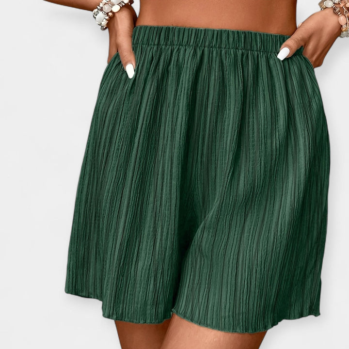 Pantalones Elegantes con Pliegues