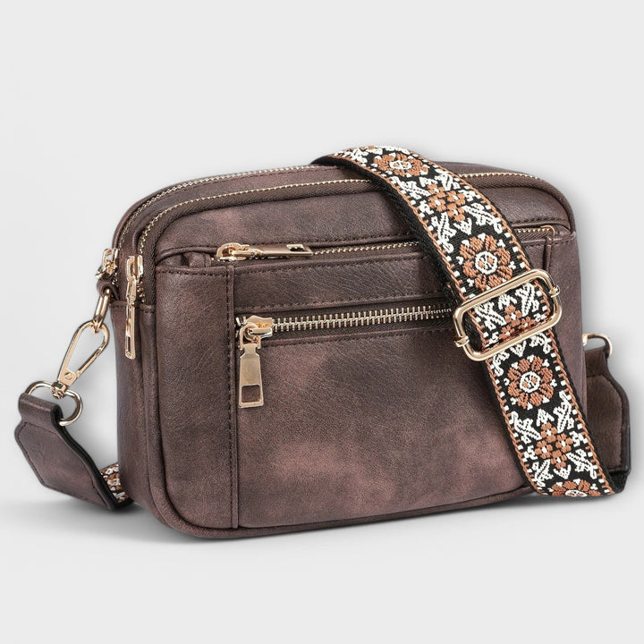 Emilia - Bolso cruzado de cuero vegano