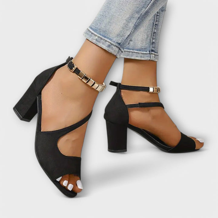 Juwel - Tacones ortopédicos de verano para mujer