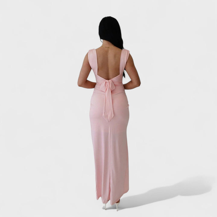 Sarela - Vestido largo con espalda descubierta