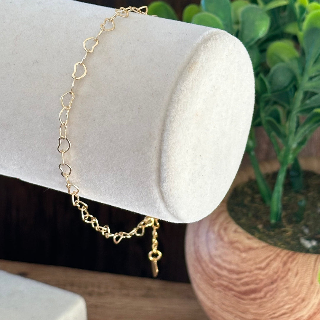 Pulsera "Corazones de Vínculo"