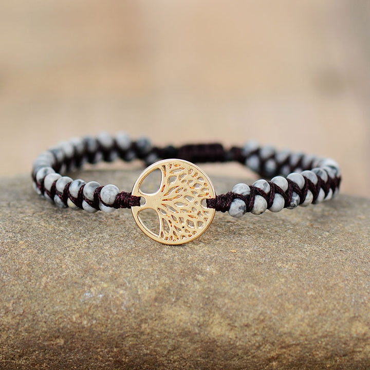 Pulsera de jaspe Árbol de la Vida