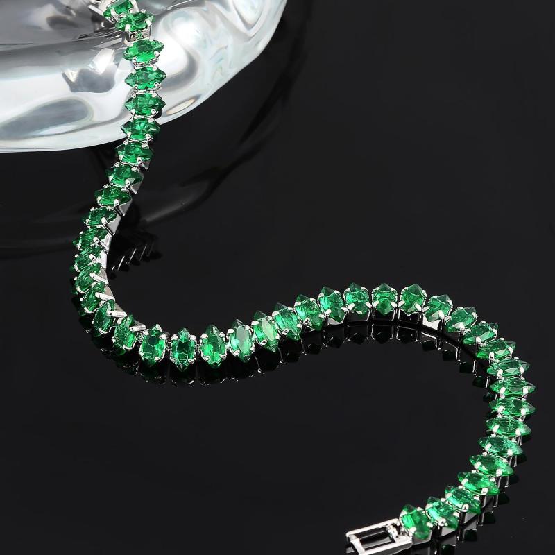 Pulsera con Piedras de Esmeralda