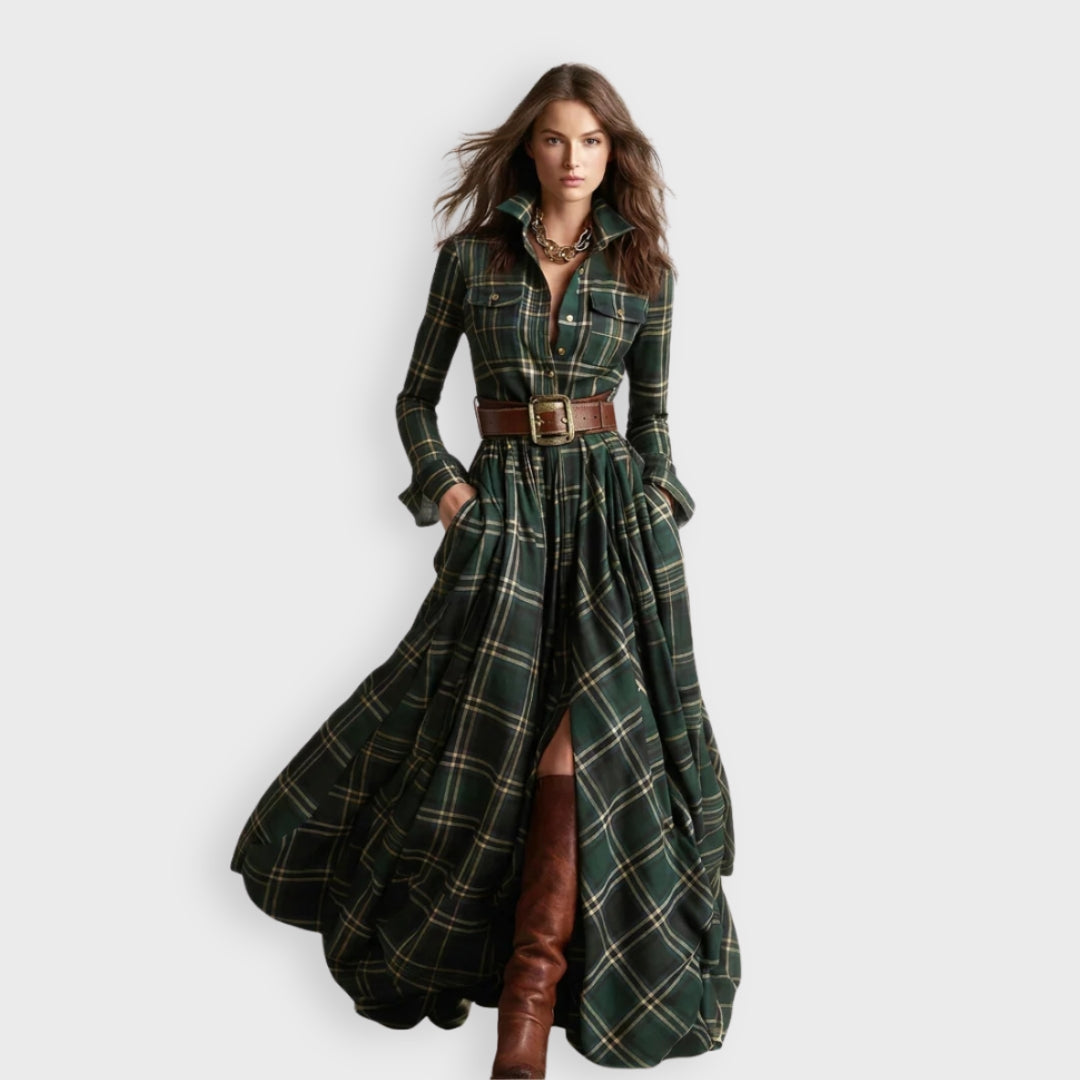 Mariana - Vestido de Camisa con Cinturón