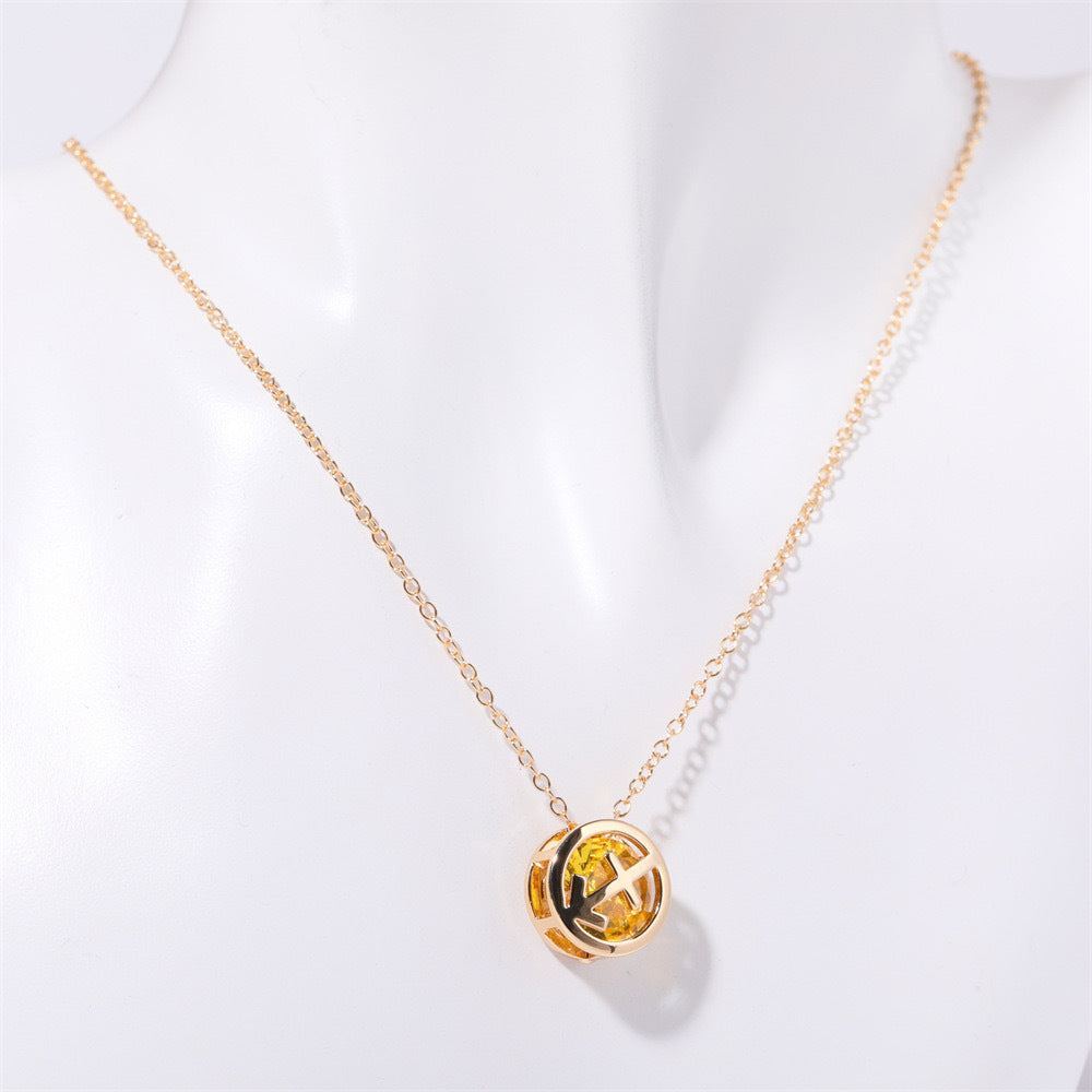 Collar Zodiacal de Doble Cara
