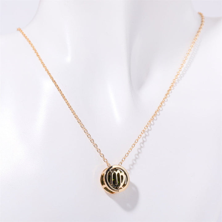 Collar Zodiacal de Doble Cara