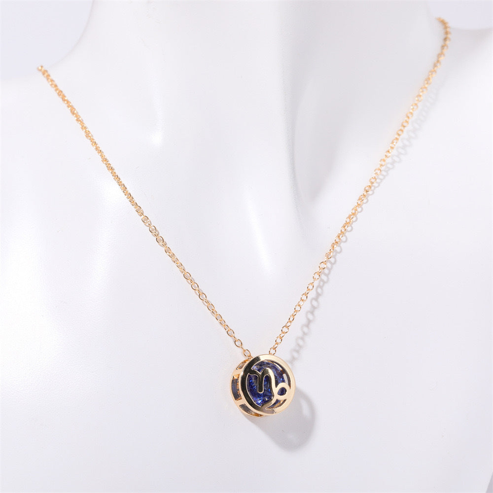 Collar Zodiacal de Doble Cara