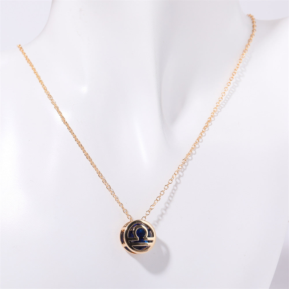 Collar Zodiacal de Doble Cara
