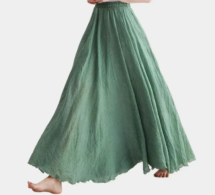 Falda Elegante de Cintura Alta