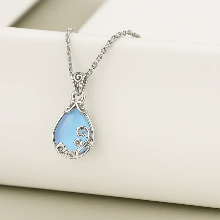 Collar Soraya con Piedra de Luna