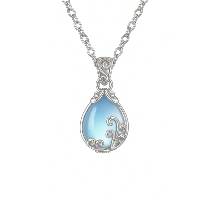 Collar Soraya con Piedra de Luna