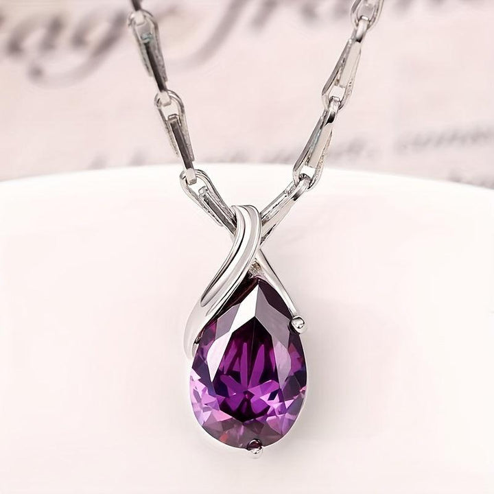 Collar "Verena" con amatista