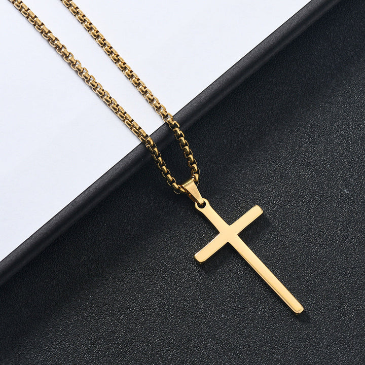 Collar con cruz "Fe Elevada"