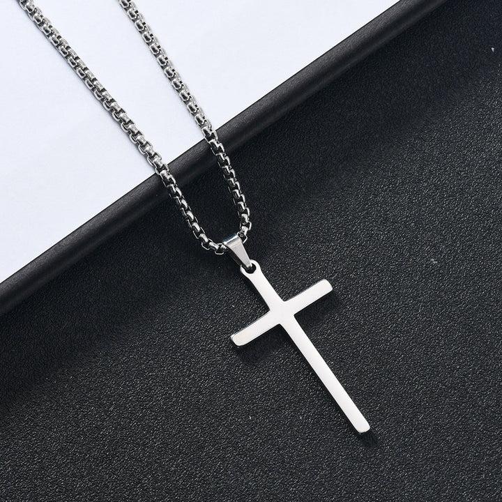 Collar con cruz "Fe Elevada"