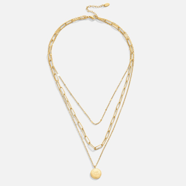 Collar con capas y monedas "Janie"