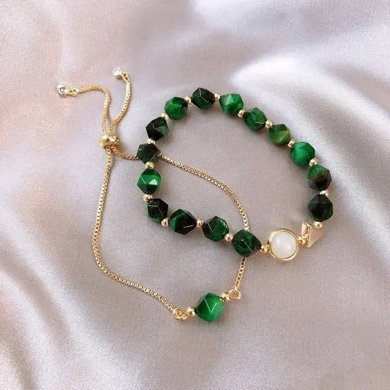 Brazaletes Verdes Elegantes