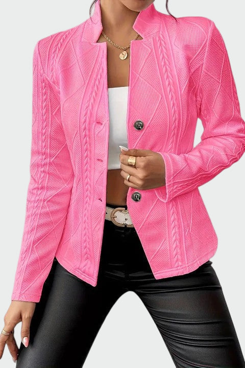 Georgia - Blazer en línea atemporal
