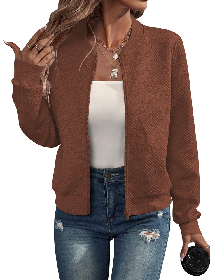 Dora - Chaqueta bomber estructurada