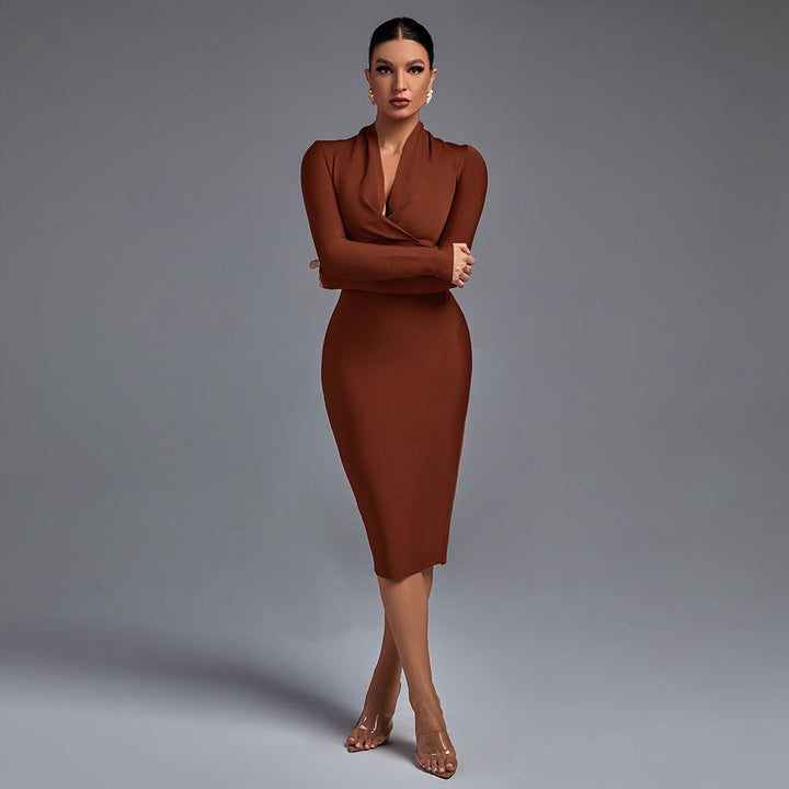 Samara - Vestido de Manga Larga