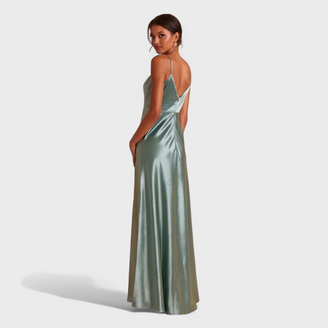 Lúcia - Vestido largo Satin
