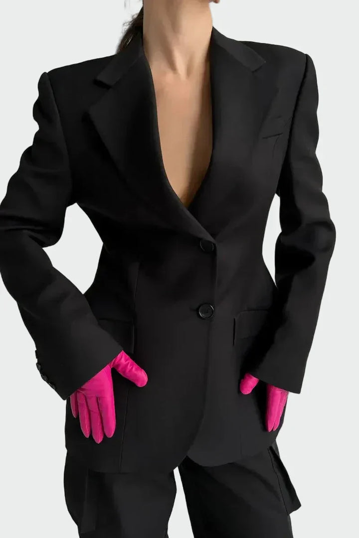 Blazer con Línea Impresionante