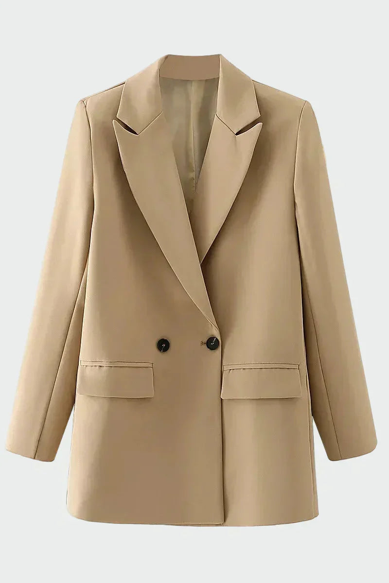 Abrigo Oversized con Línea Moderna