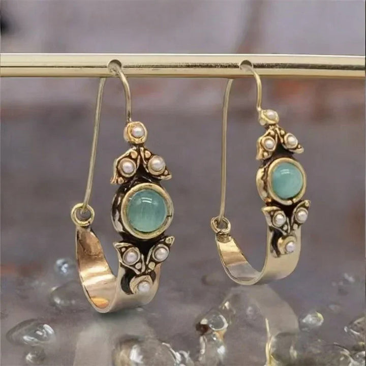 Pendientes de Estilo Étnico Retro Colgantes