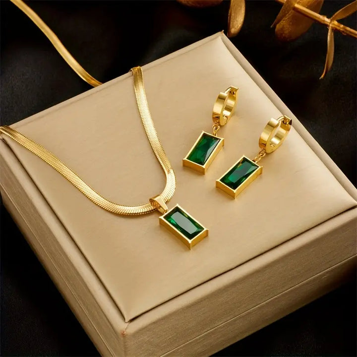 Colección de Joyas Lina Esmeralda