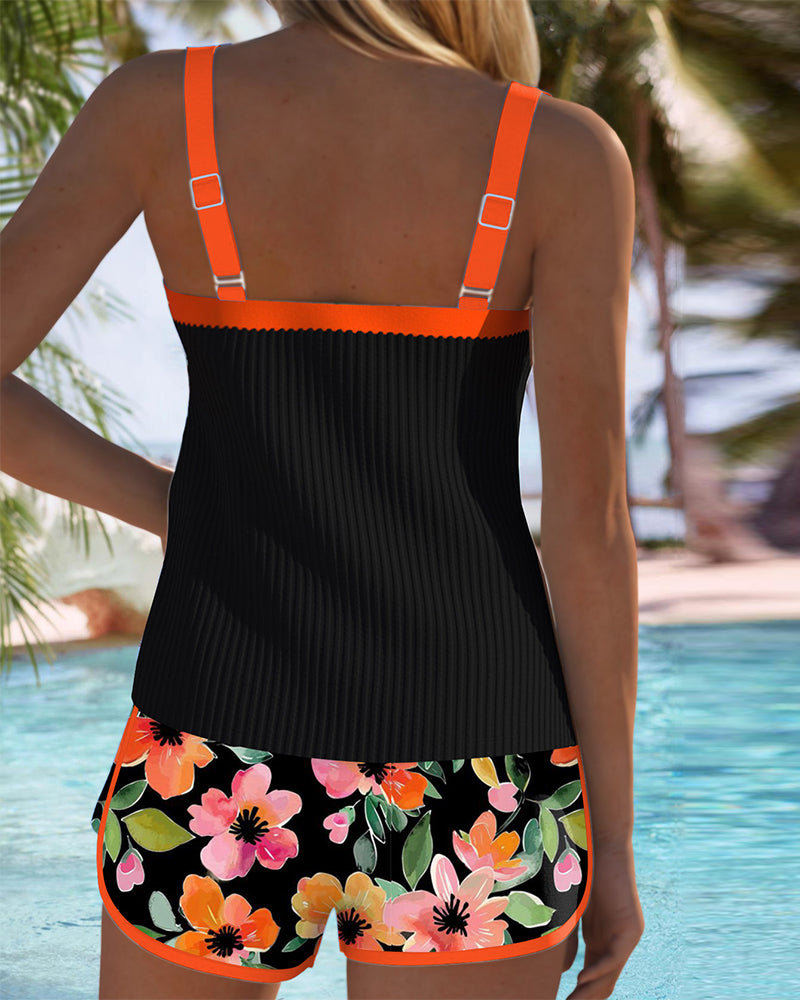 Adelaida - Tankini Elegante de Dos Piezas