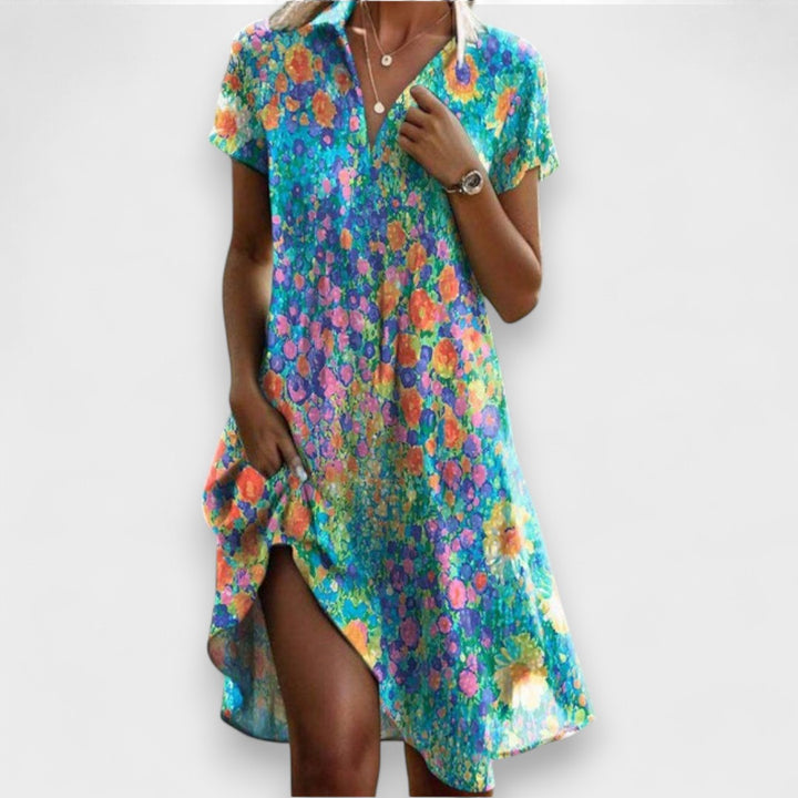 Eterna - Vestido Midi Elegancia Atemporal