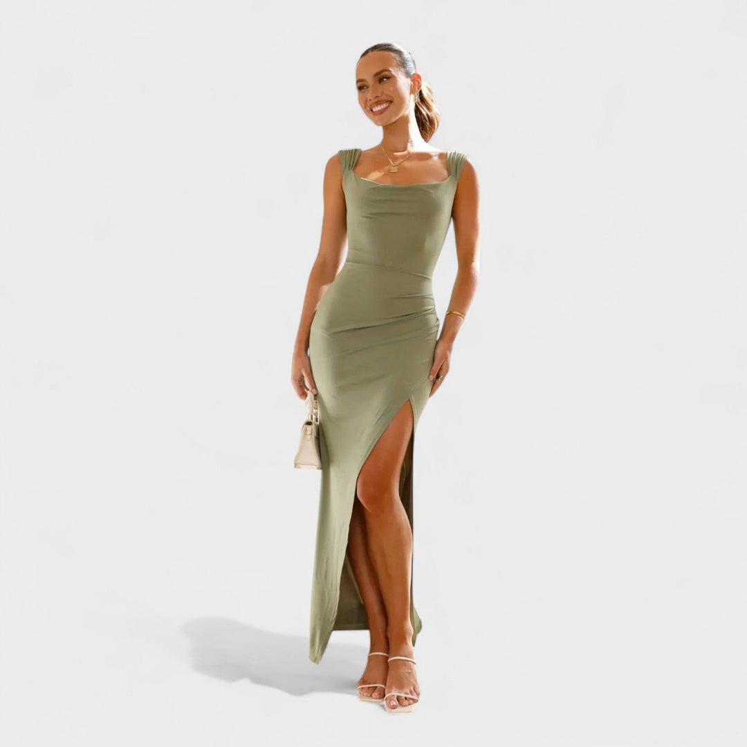 Sarela - Vestido largo con espalda descubierta