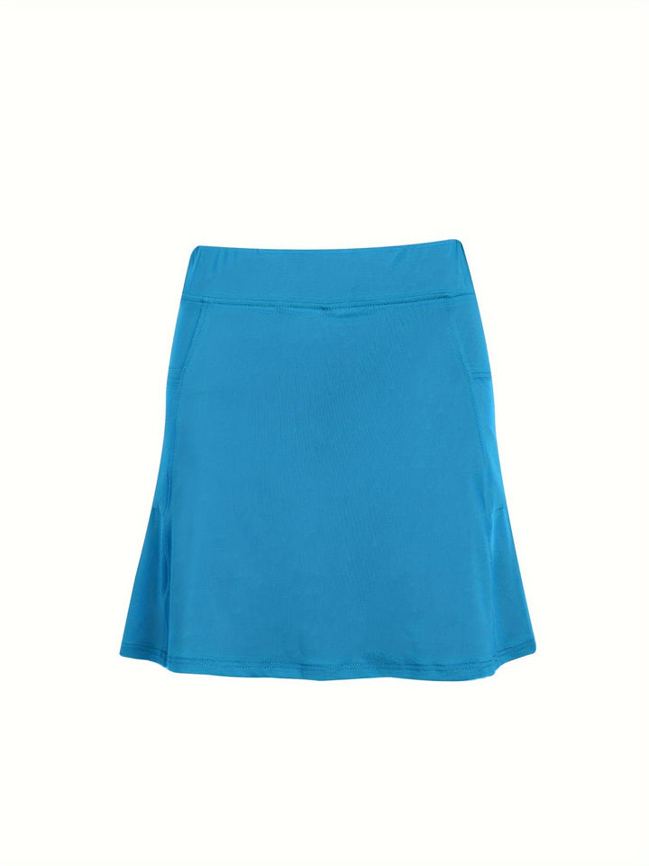 Pantalones Cortos Altos con Falda