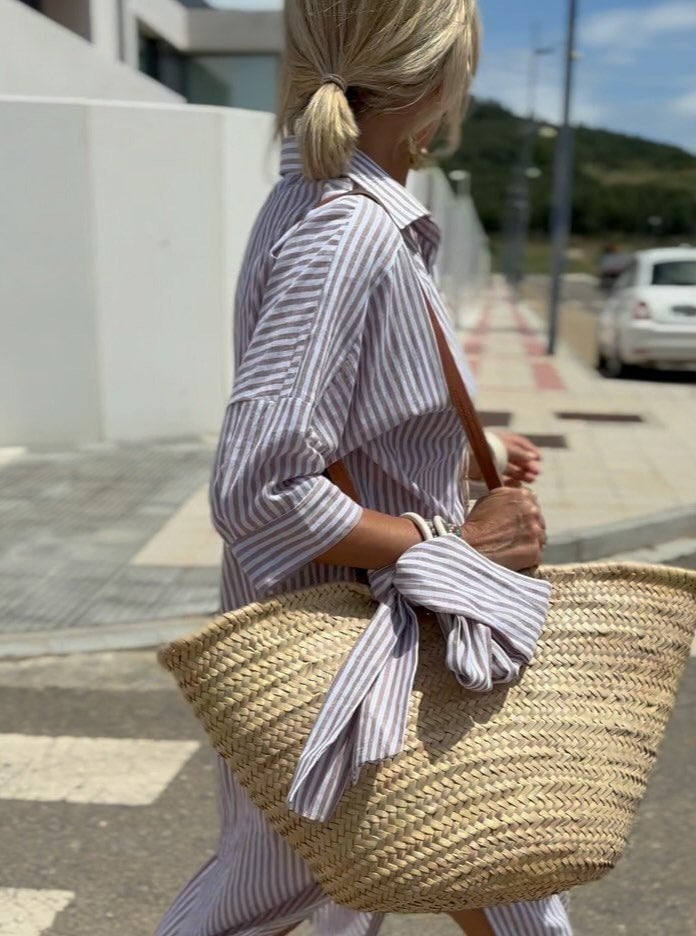 Verónica - Camisa Clásica Rayada