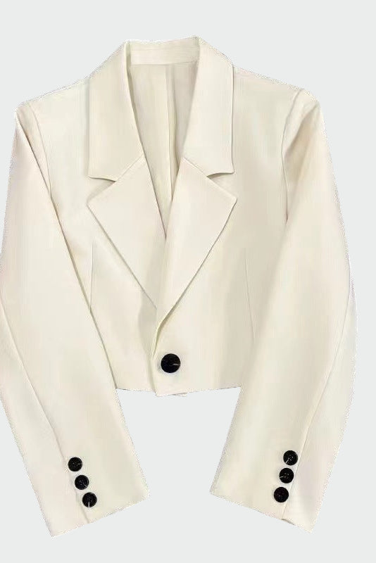 Blazer en línea sofisticada