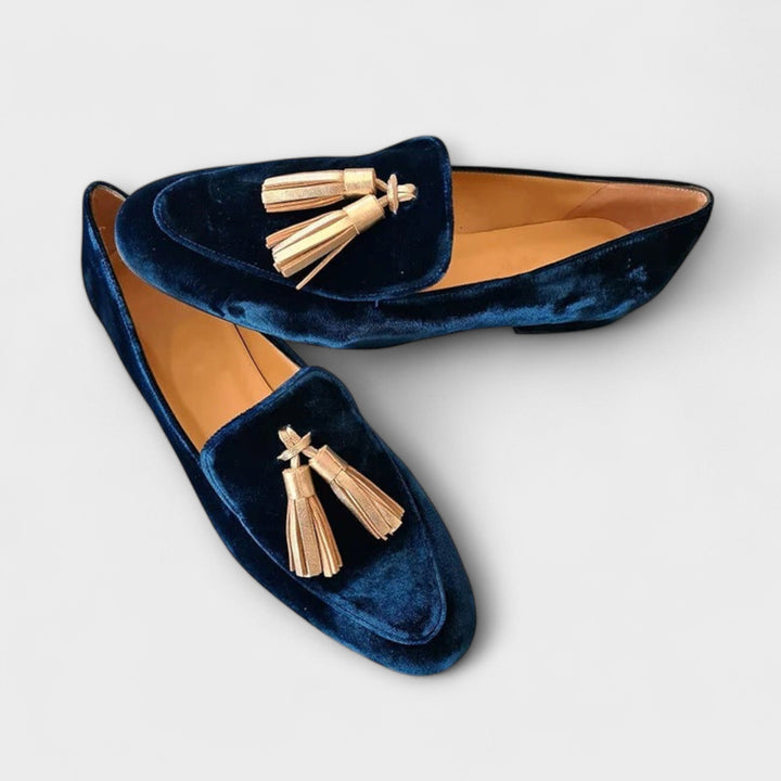 Quinnlyn - Mocasines de Inspiración Vintage con Flecos