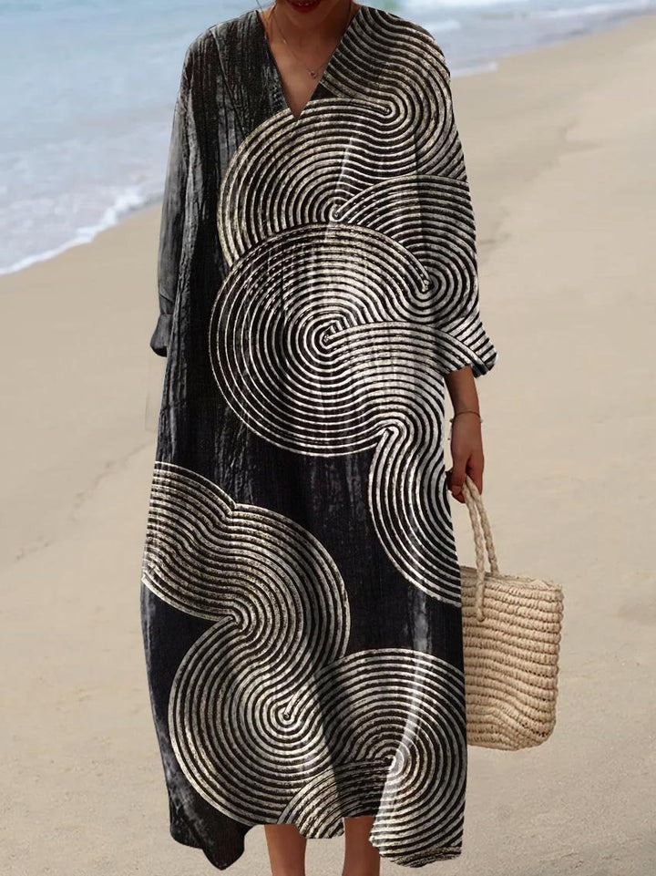 Lara - Vestido de Patchwork Bohemio